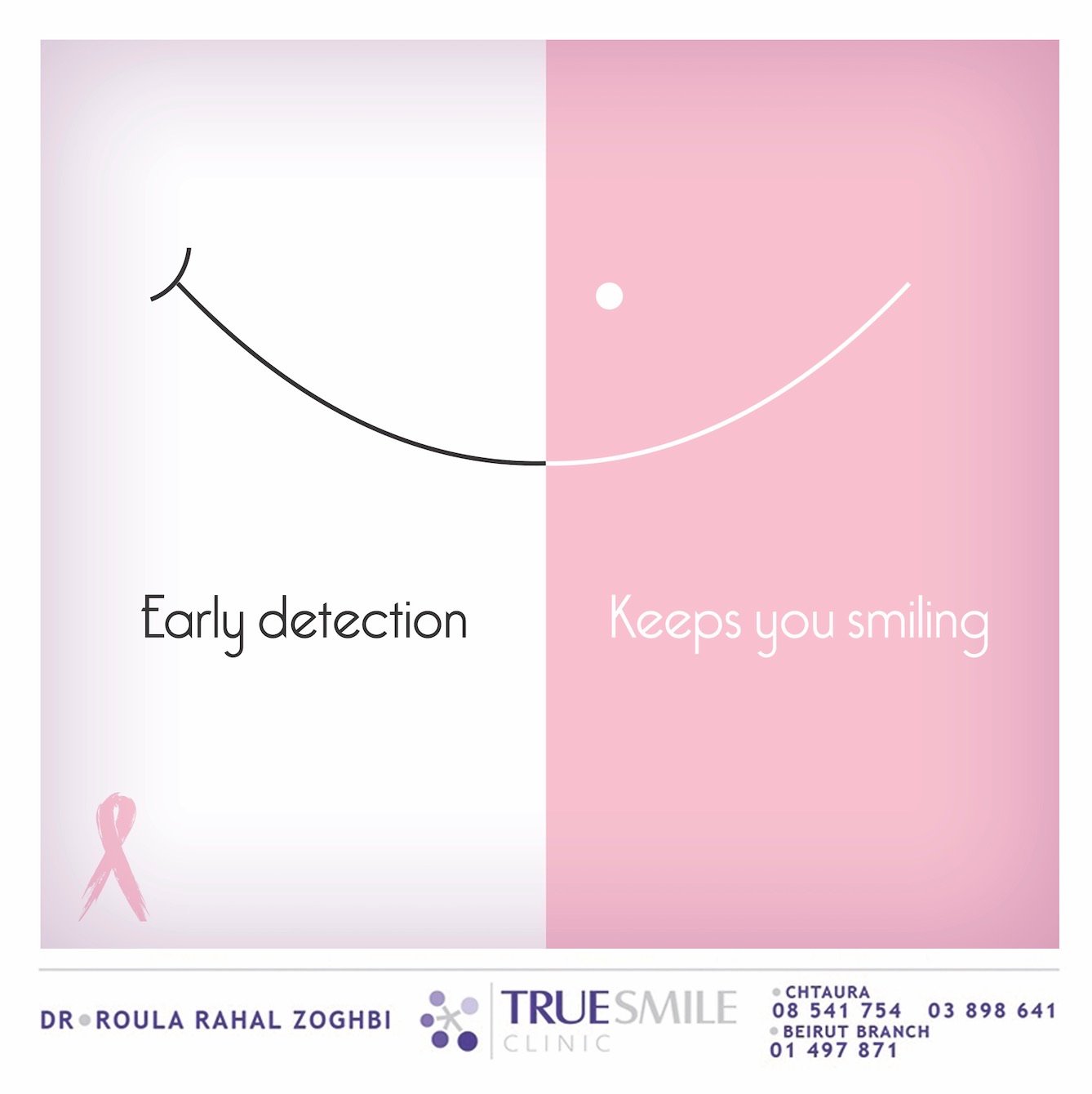 A breast cancer awareness post.